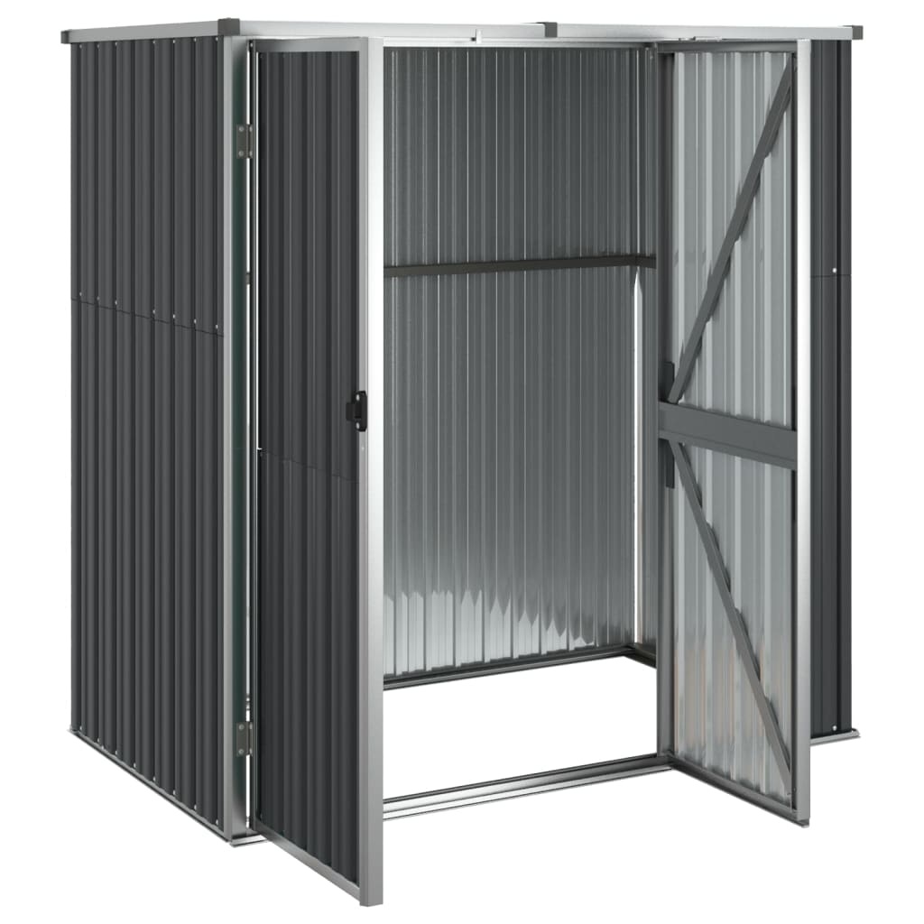 vidaXL Tuinschuur Antraciet - 161x89x161cm - 35% Korting!