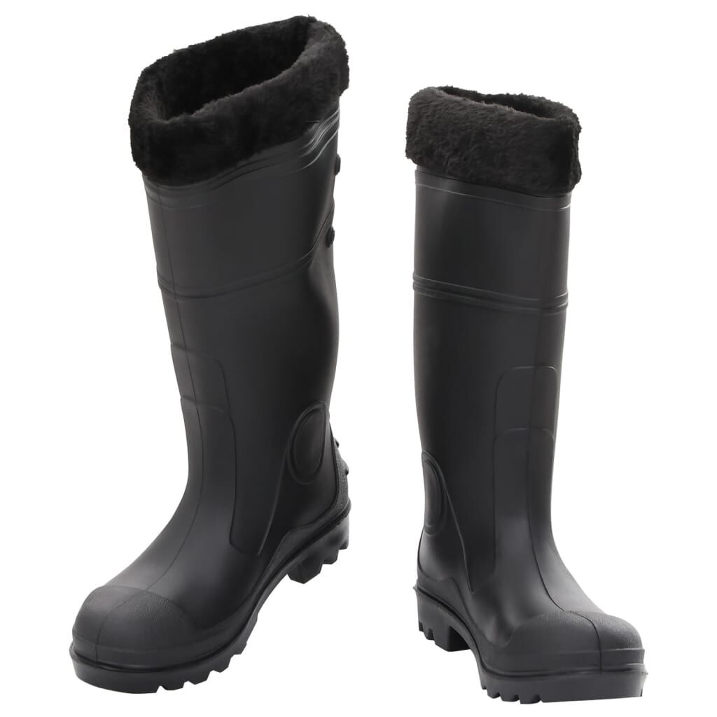 Zwarte Regenlaarzen Maat 39 (PVC) - 53% Korting!