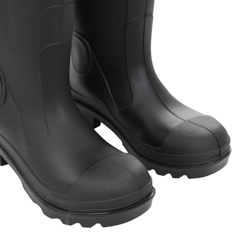 Zwarte Regenlaarzen Maat 39 (PVC) - 53% Korting!