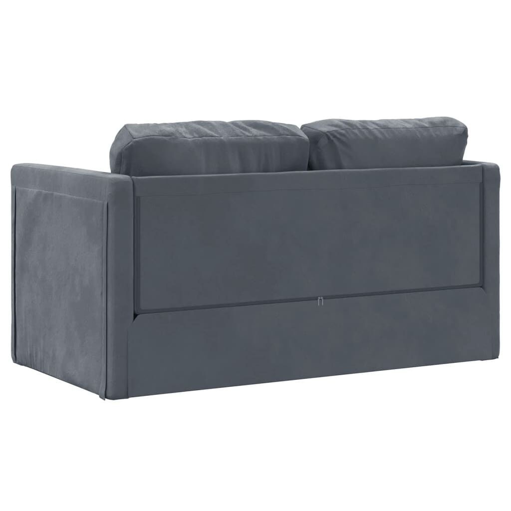 VidaXL 2-in-1 Slaapbank Donkergrijs - 35% Korting!