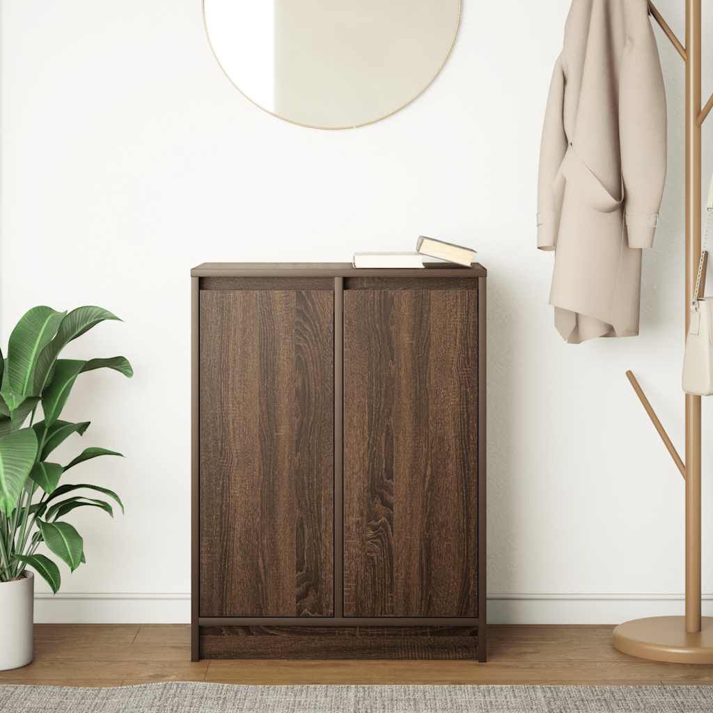 vidaXL Dressoir Bruin Eiken 57cm - 53% Korting!