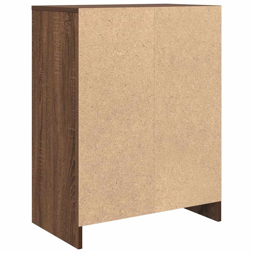 vidaXL Dressoir Bruin Eiken 57cm - 53% Korting!