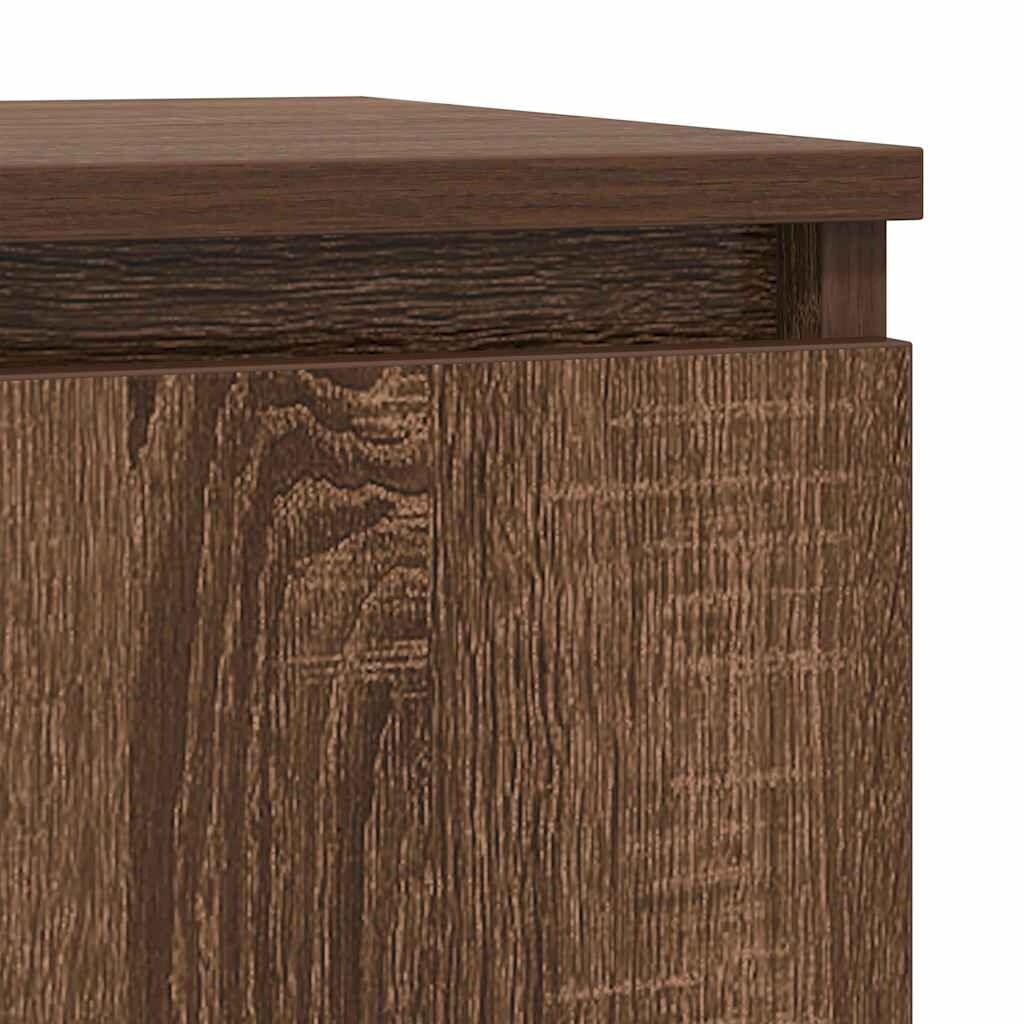 vidaXL Dressoir Bruin Eiken 57cm - 53% Korting!