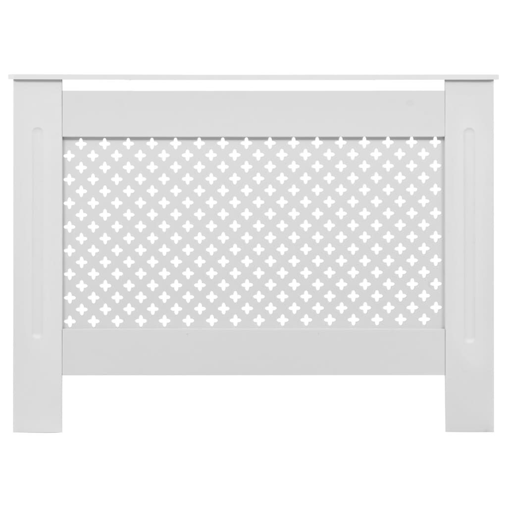 Radiatorombouw Wit MDF 112cm - Zo Goed Als Nieuw! 42% Korting