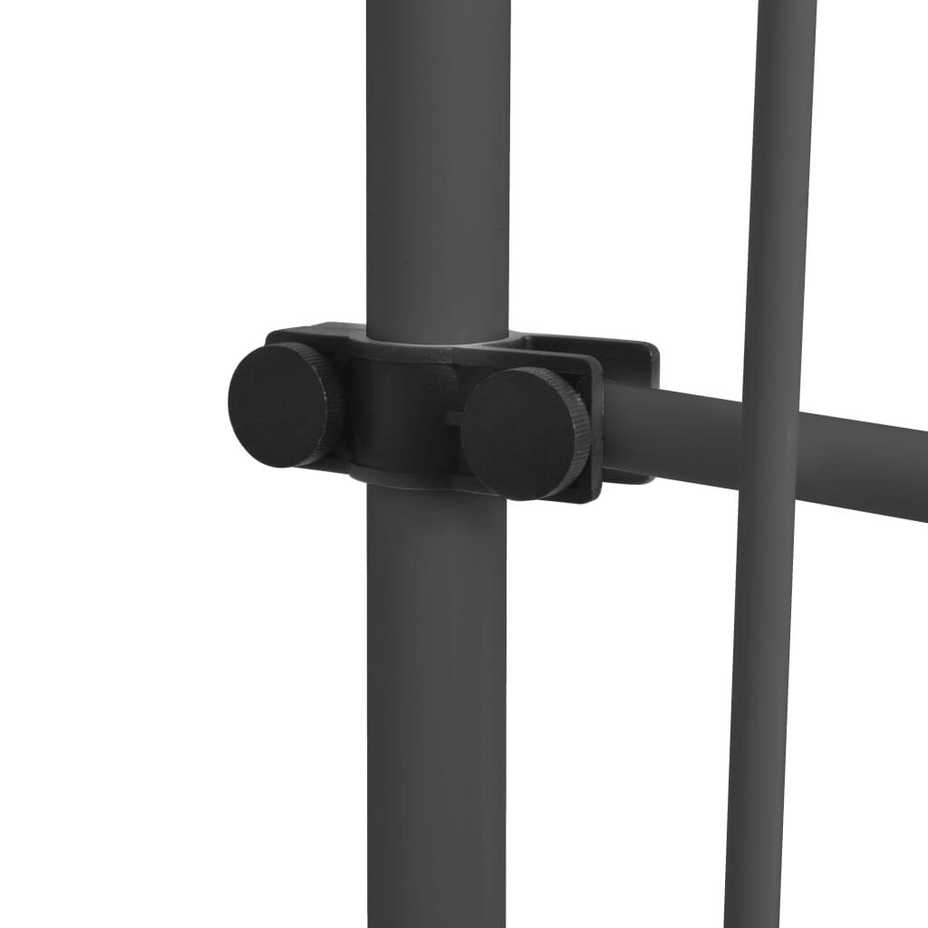 vidaXL Luifel 250cm Antraciet met LED - 35% Korting!