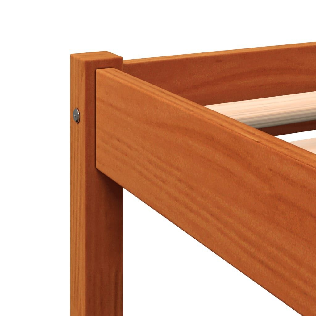 Grenen Bed 140x190cm Wasbruin m. Lattenbodem - 53% Korting!