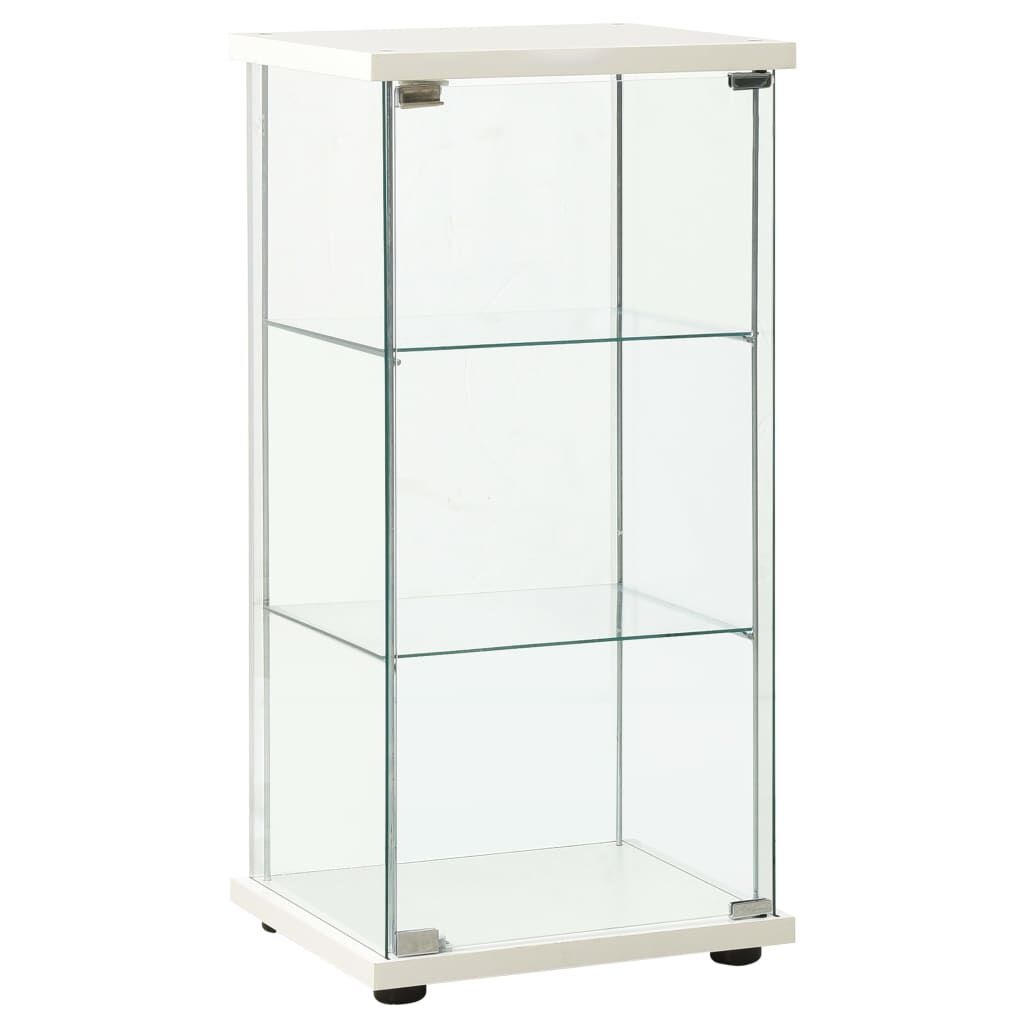 VidaXL Vitrinekast Wit Glas - Zo Goed Als Nieuw! 35% Korting