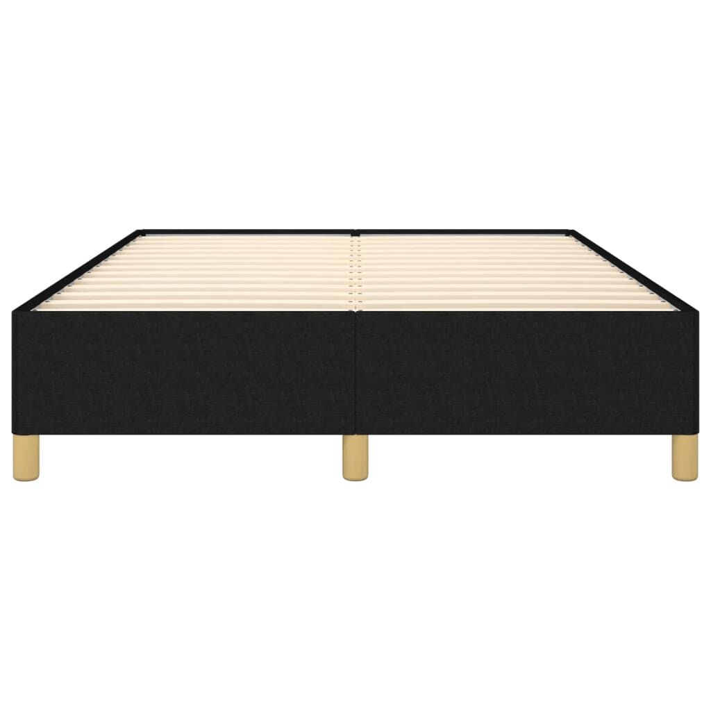 vidaXL Bedframe 140x190 Zwart - 47% Korting!