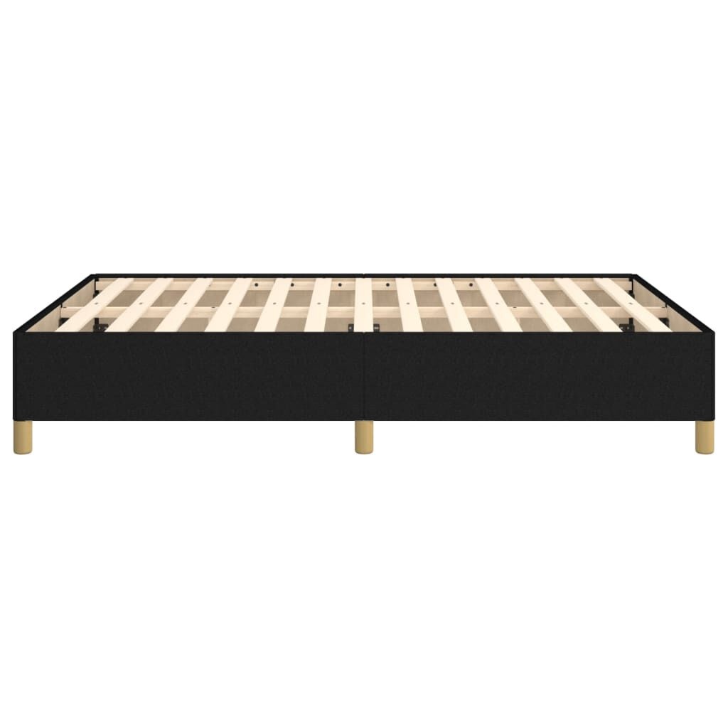 vidaXL Bedframe 140x190 Zwart - 47% Korting!