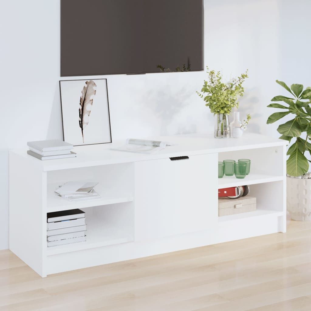 vidaXL TV Meubel Wit 102cm - 53% Korting! Zo Goed Als Nieuw