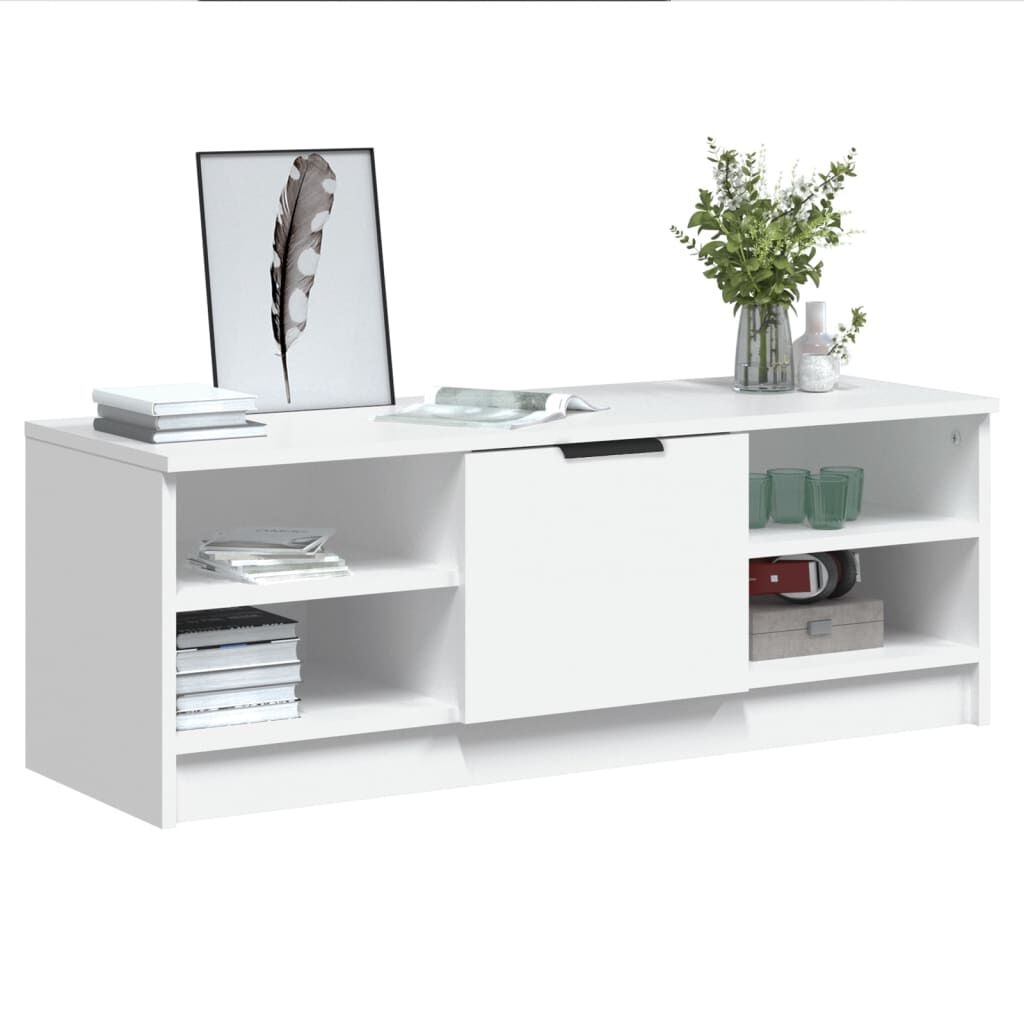 vidaXL TV Meubel Wit 102cm - 53% Korting! Zo Goed Als Nieuw