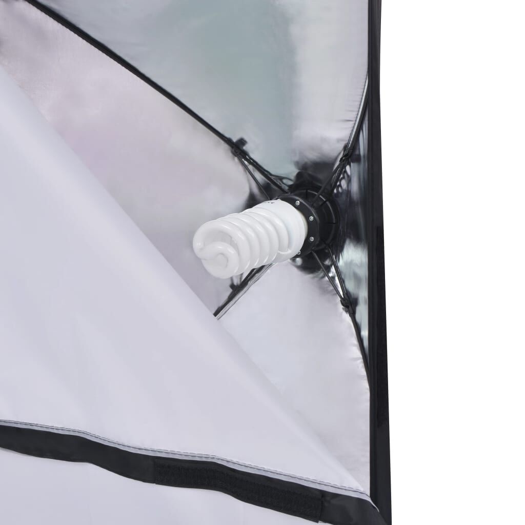 VidaXL Fotostudio Set met Softboxen & 5 Achtergronden - 42% Korting!