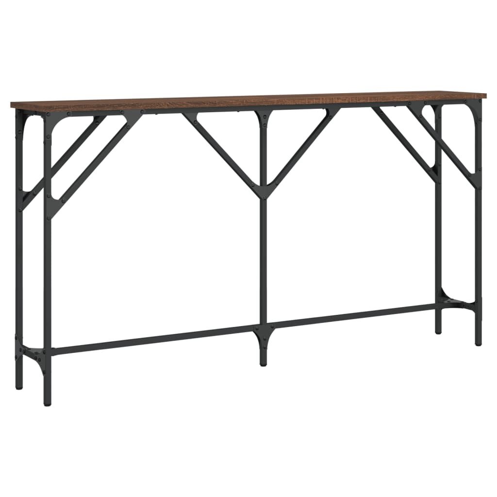 VidaXL Wandtafel Bruin Eiken 140cm - 35% Korting!