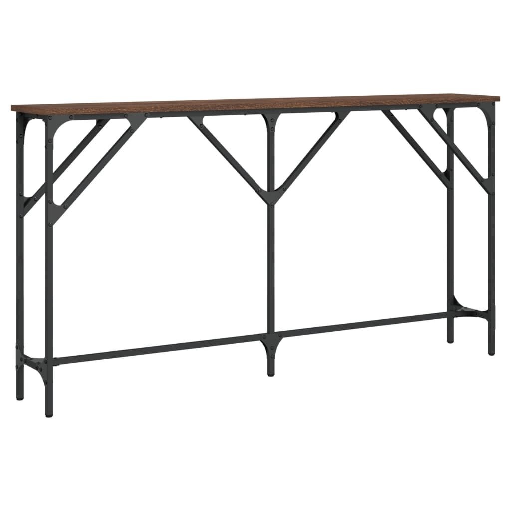 VidaXL Wandtafel Bruin Eiken 140cm - 35% Korting!