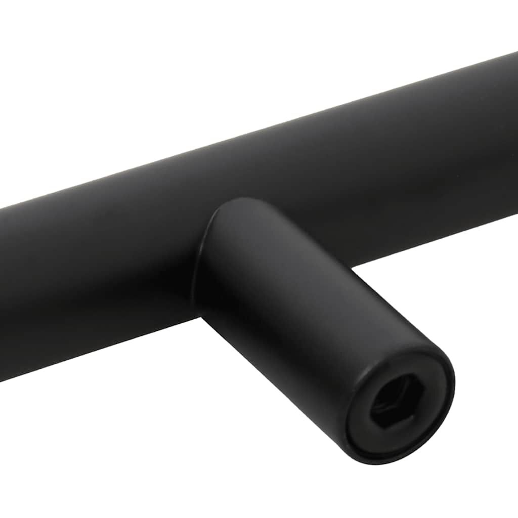 vidaXL Handvatten 10 st Zwart RVS 128mm -35%! Slechts 1!