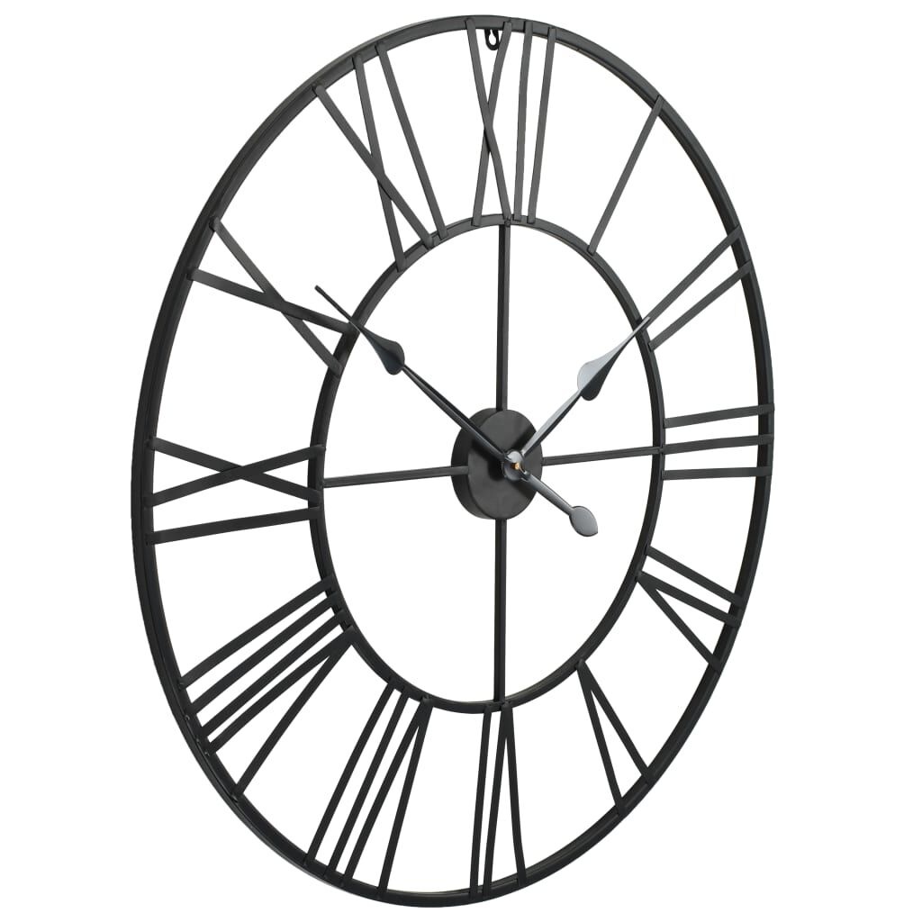 Wandklok Vintage XXL 80cm Metaal -35% Korting!