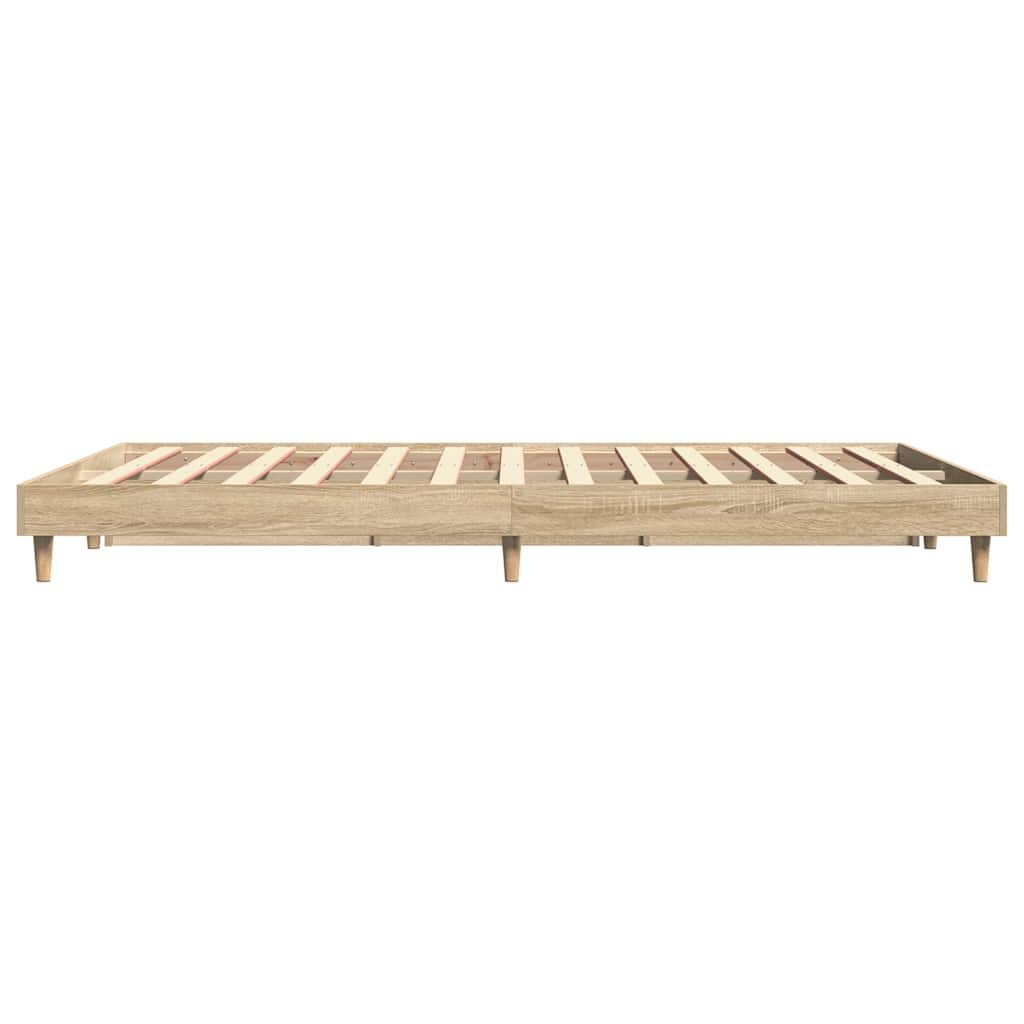 vidaXL Bedframe 140x200 Sonoma Eiken -35%! (Lichte schade)