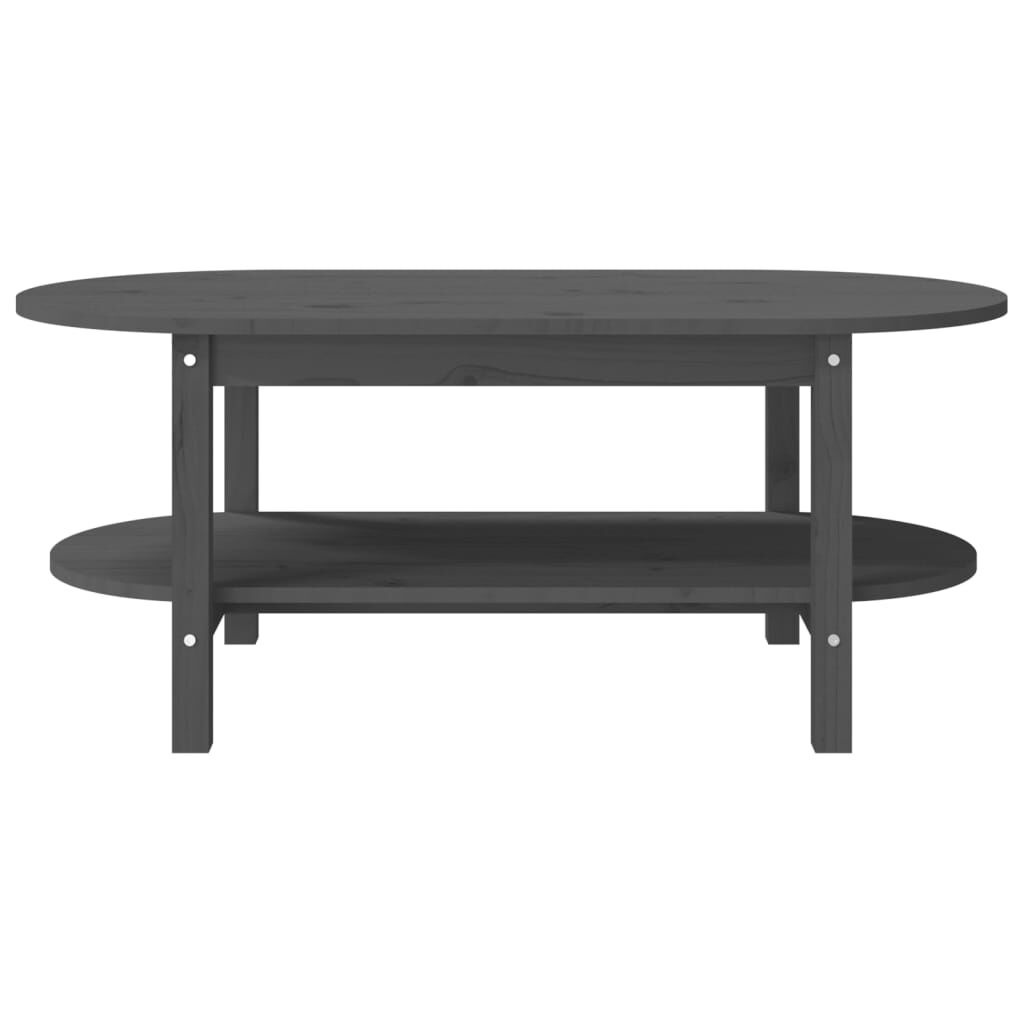 Salontafel Grenenhout Grijs 110x55cm -35% Korting!