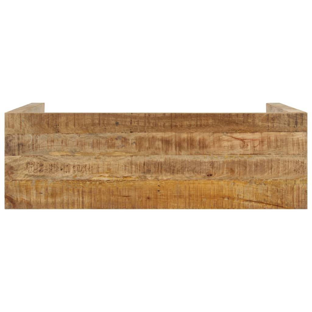 vidaXL Wandtafel Mango Hout 110cm - 35% Korting!