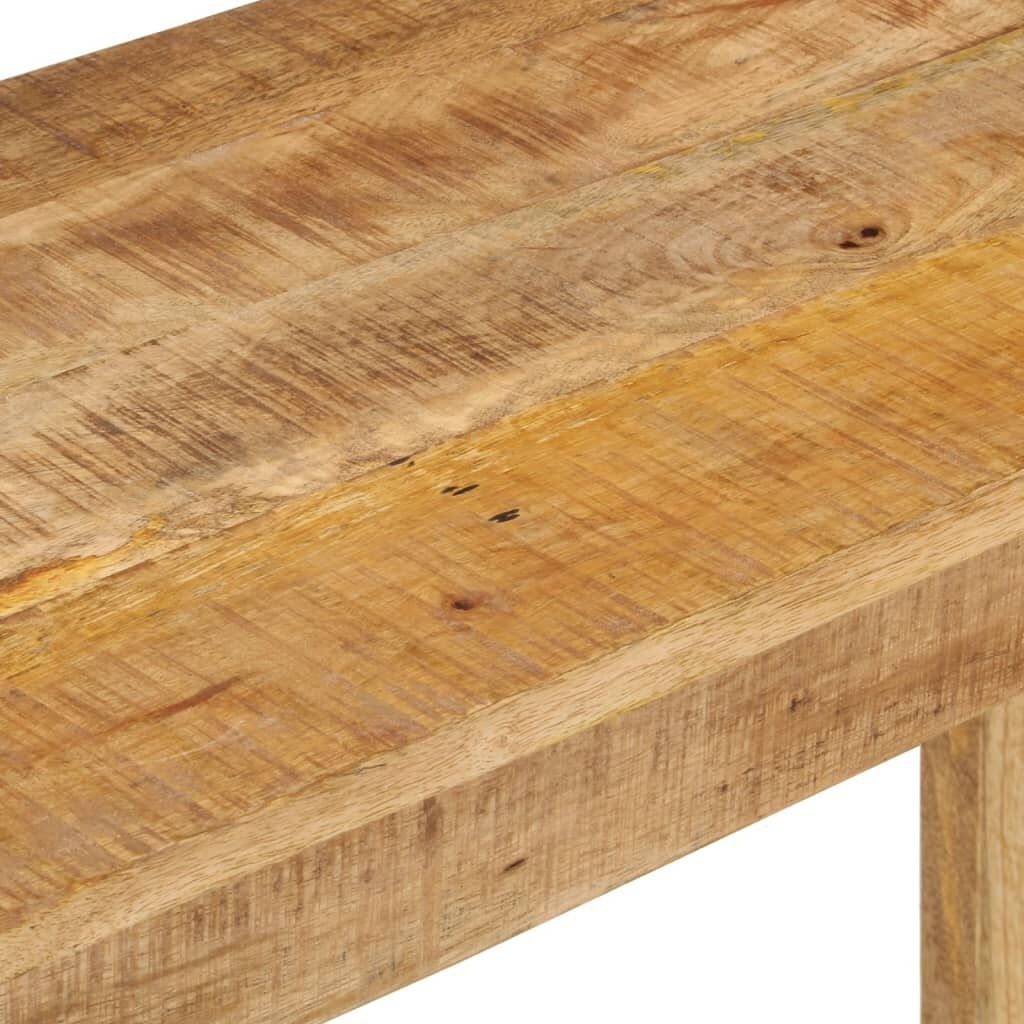 vidaXL Wandtafel Mango Hout 110cm - 35% Korting!