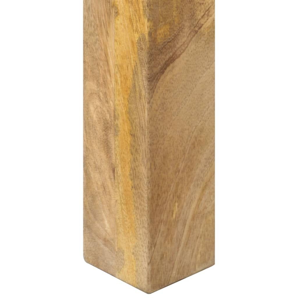 vidaXL Wandtafel Mango Hout 110cm - 35% Korting!