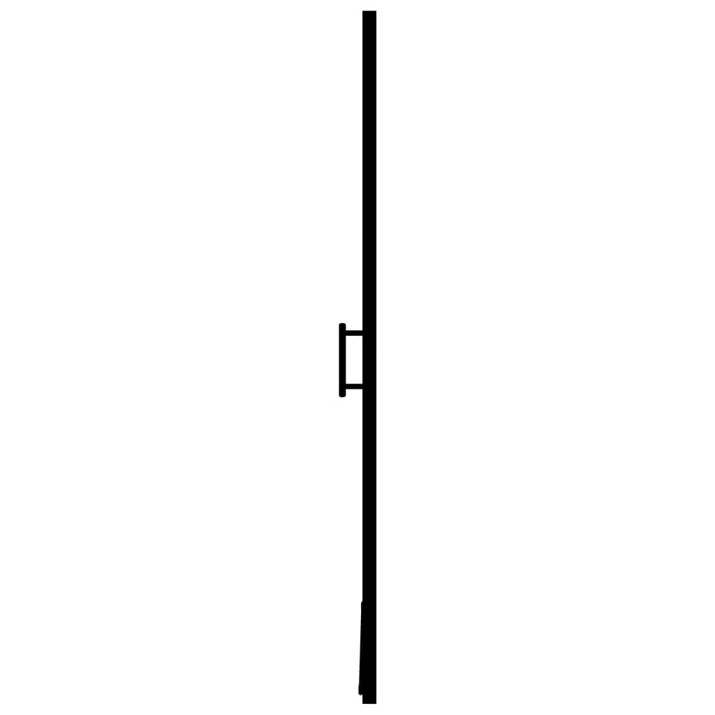 vidaXL Douchedeur 91x195cm Zwart -35% Korting!