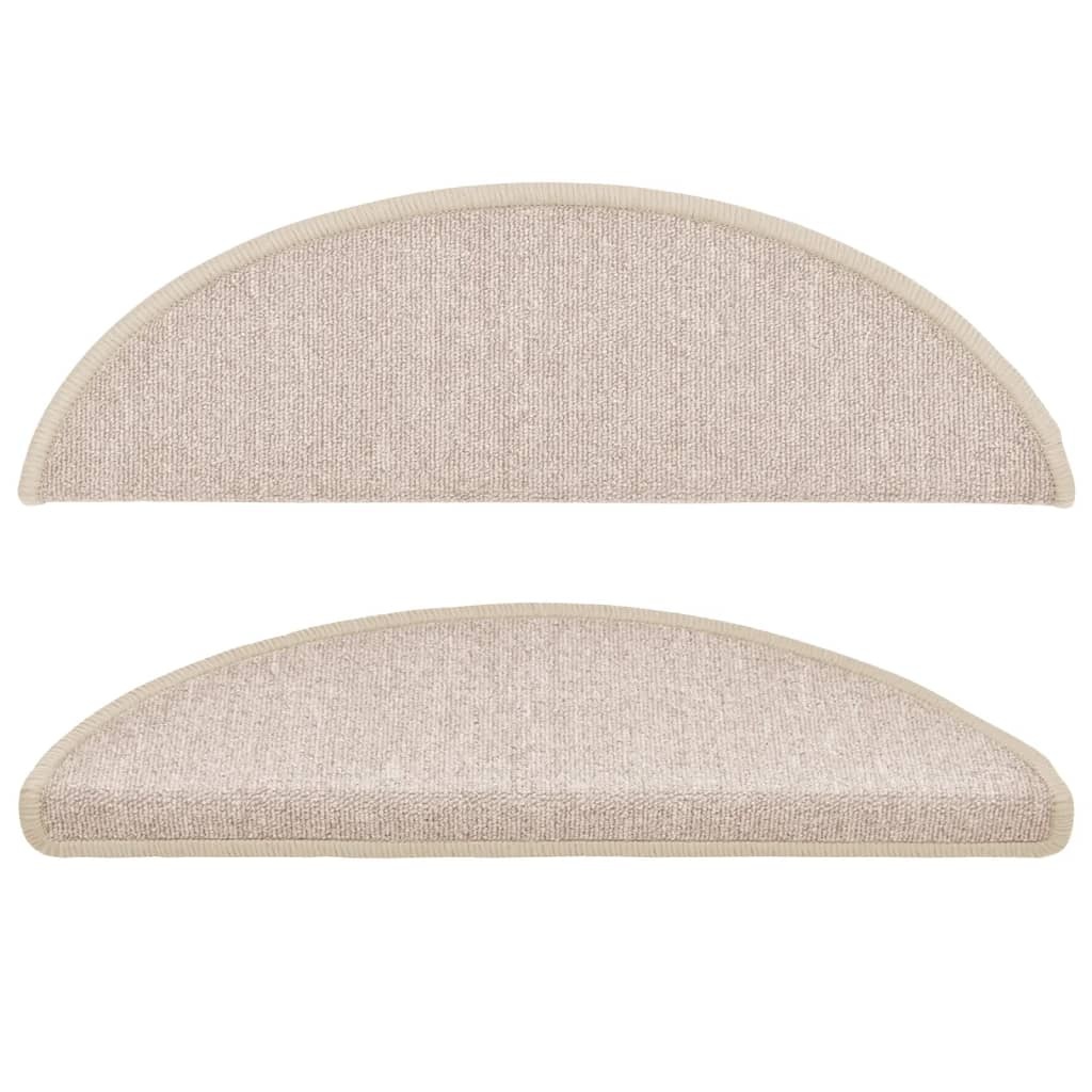 vidaXL Trapmatten 15 st Taupe 56x17cm - 35% Korting!
