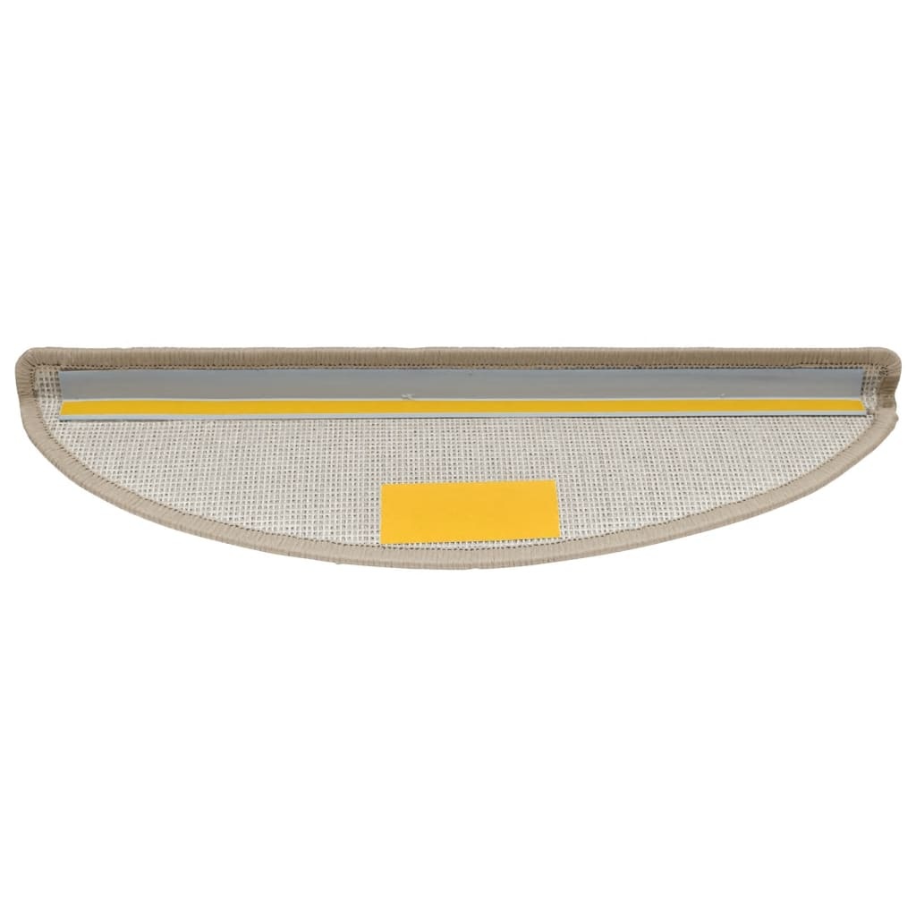 vidaXL Trapmatten 15 st Taupe 56x17cm - 35% Korting!