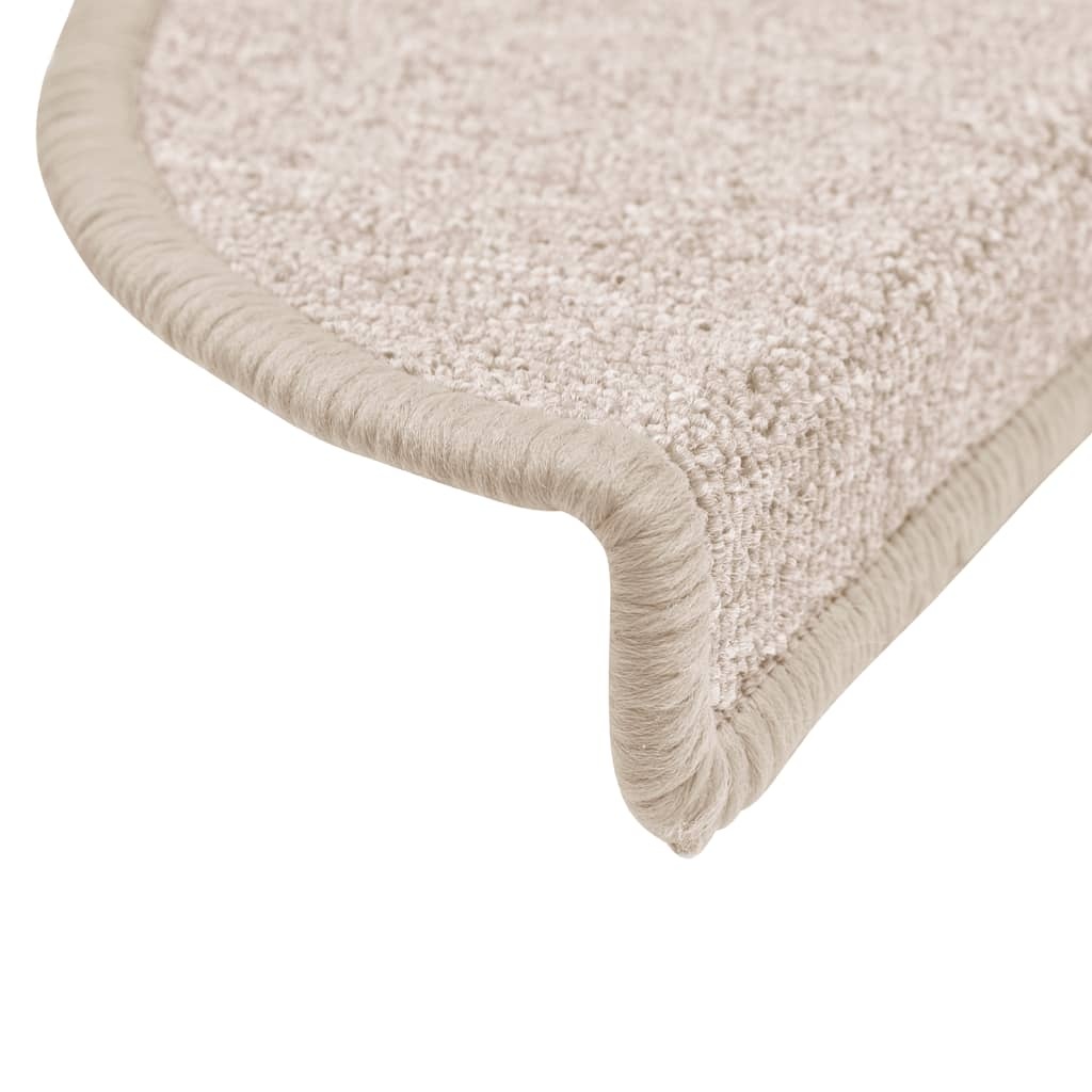 vidaXL Trapmatten 15 st Taupe 56x17cm - 35% Korting!