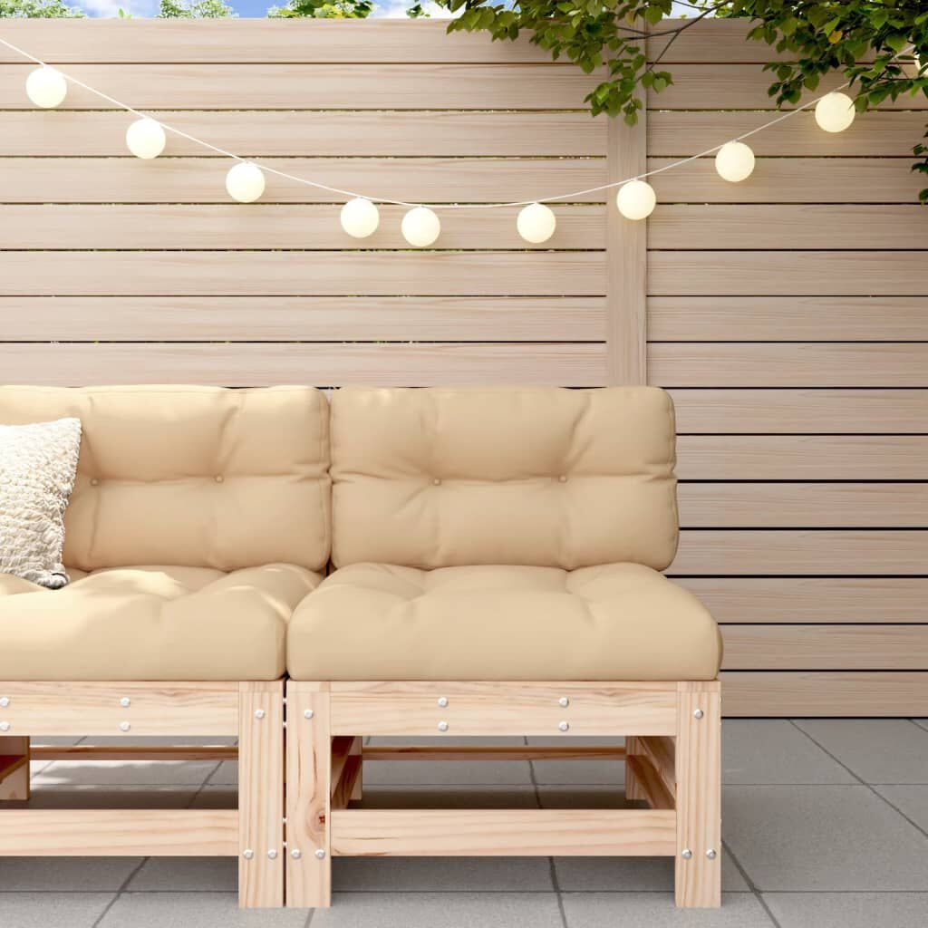 VidaXL Tuinmiddenbank Grenenhout -35% Korting!
