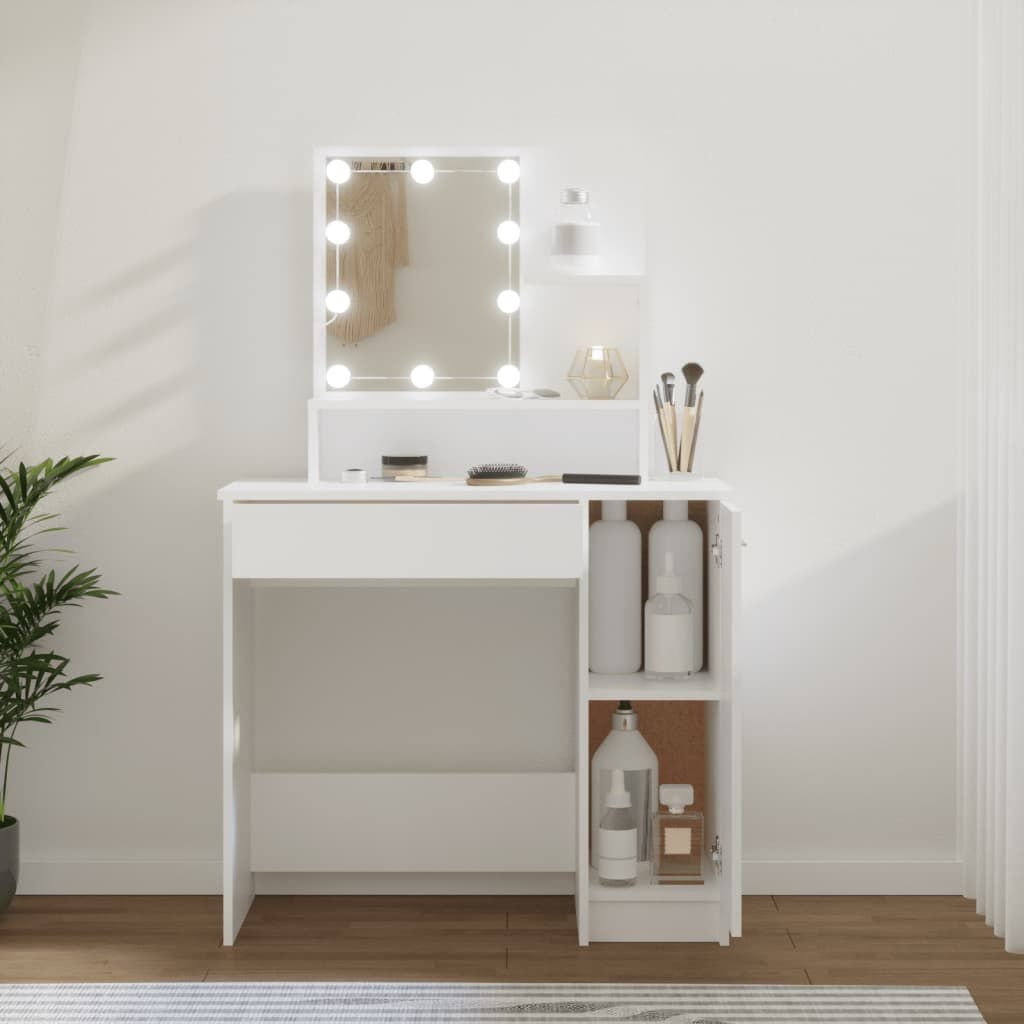 Kaptafel met LED Wit 35% Korting! Zo Goed Als Nieuw
