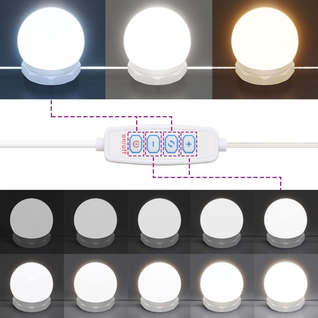 Kaptafel met LED Wit 35% Korting! Zo Goed Als Nieuw