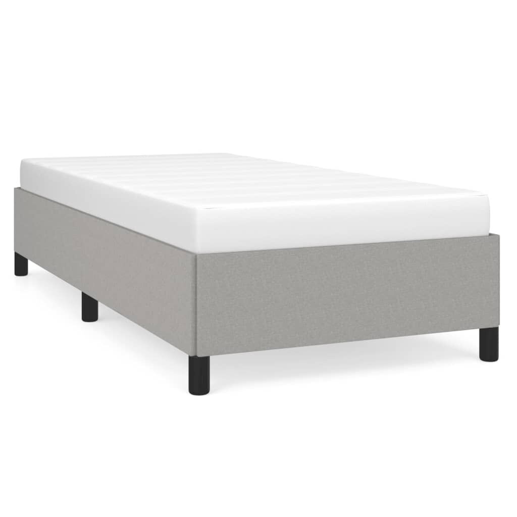 Lichtgrijs Bedframe 90x200cm - 35% Korting! (Zonder Matras)