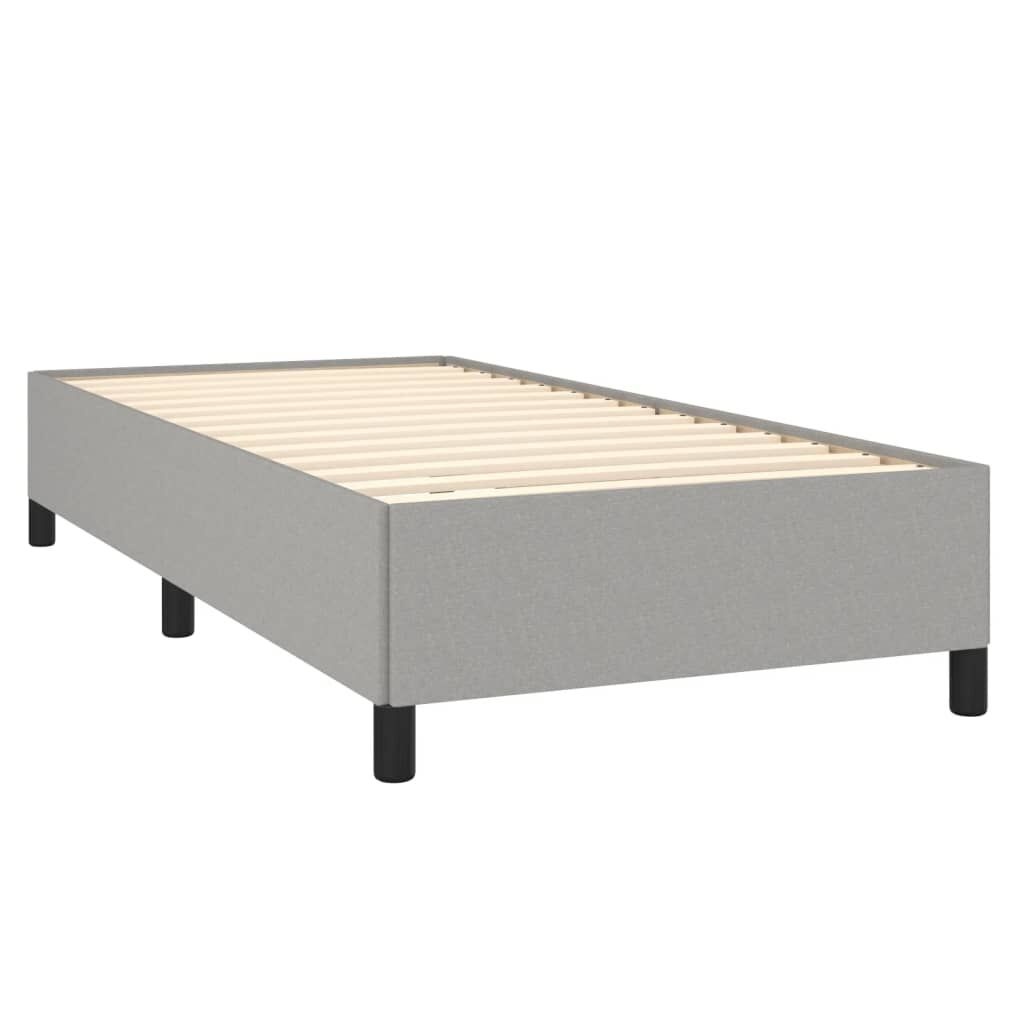 Lichtgrijs Bedframe 90x200cm - 35% Korting! (Zonder Matras)