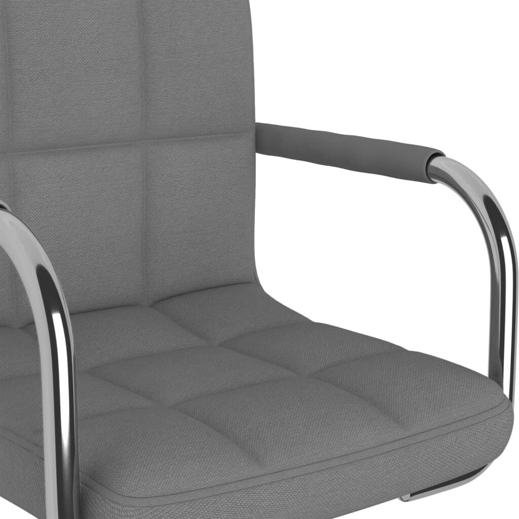 vidaXL Barkruk Lichtgrijs Stof - 42% Korting!