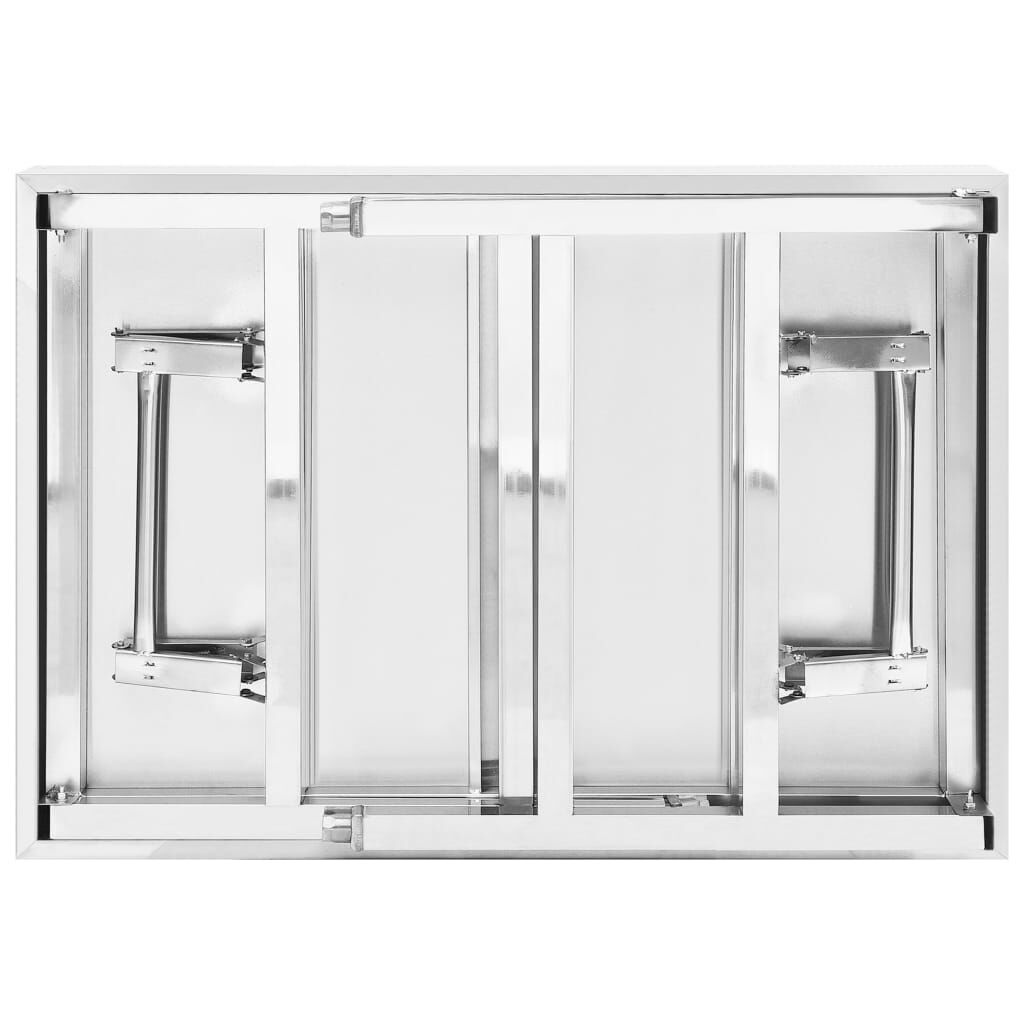 vidaXL Inklapbare Keukenwerktafel RVS - 35% Korting!