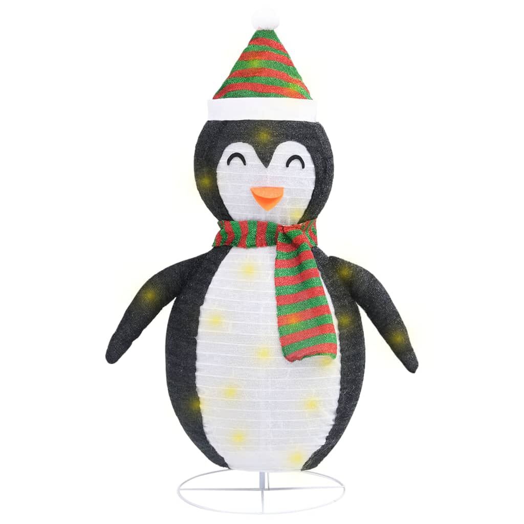Kerstpinguïn LED 120cm - Luxe Stof - 42% Korting!