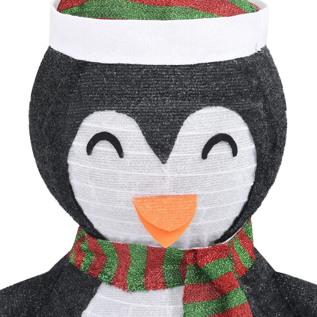 Kerstpinguïn LED 120cm - Luxe Stof - 42% Korting!