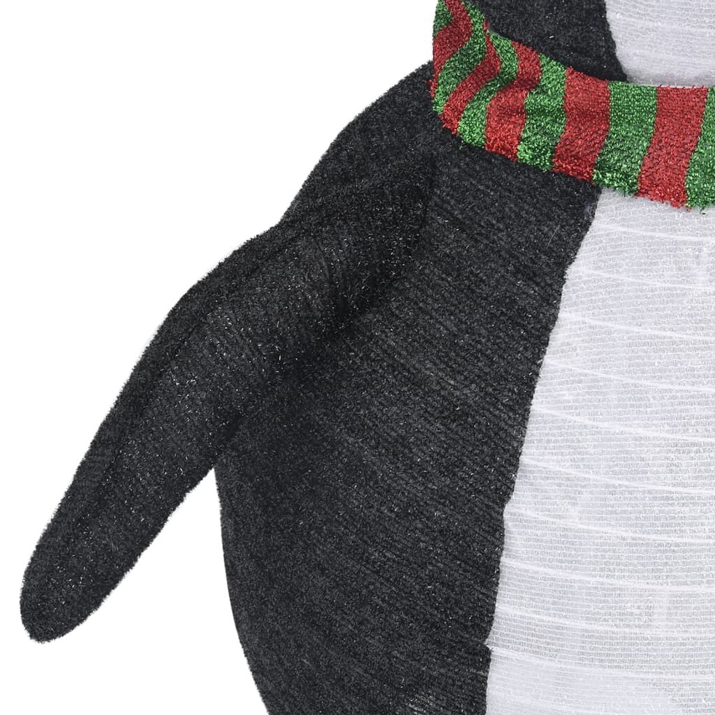 Kerstpinguïn LED 120cm - Luxe Stof - 42% Korting!