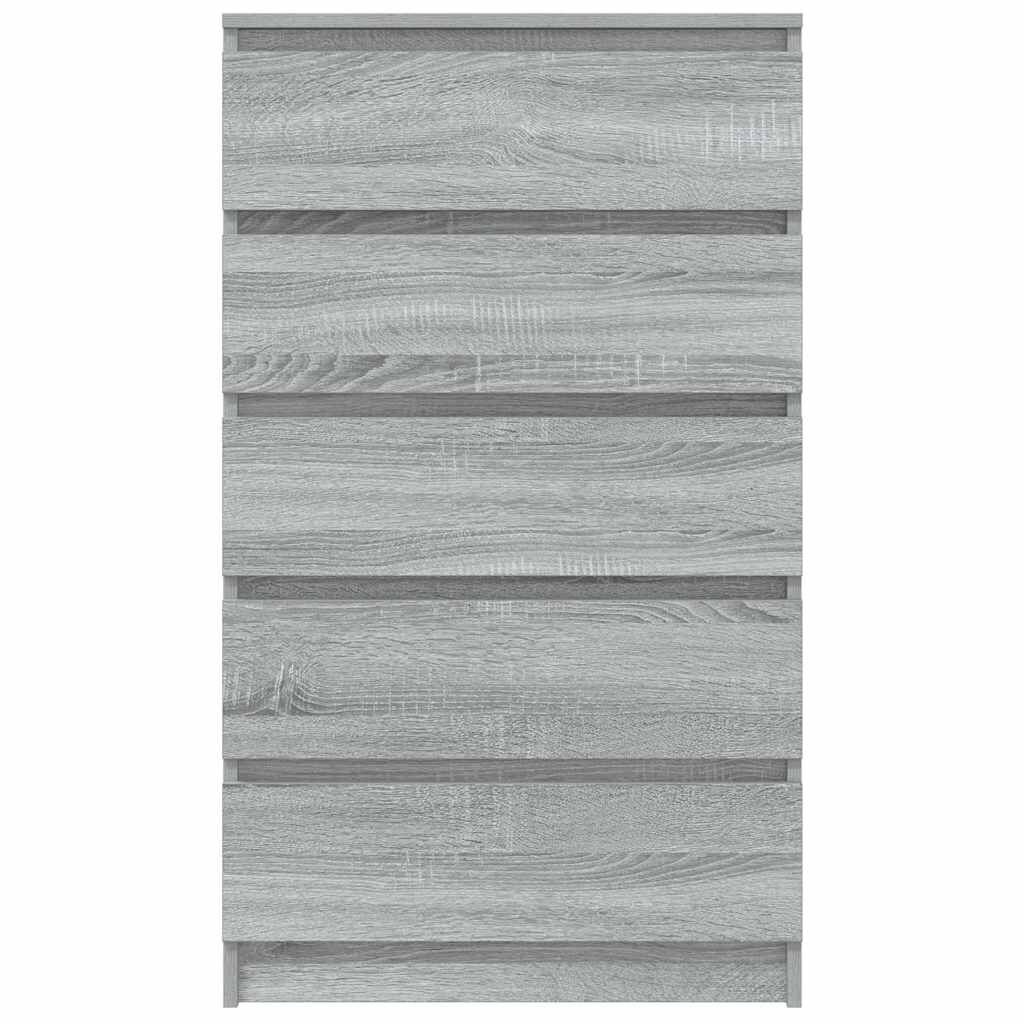 Ladekast Grijs Sonoma Eiken 60x36x103cm - 35% Korting!