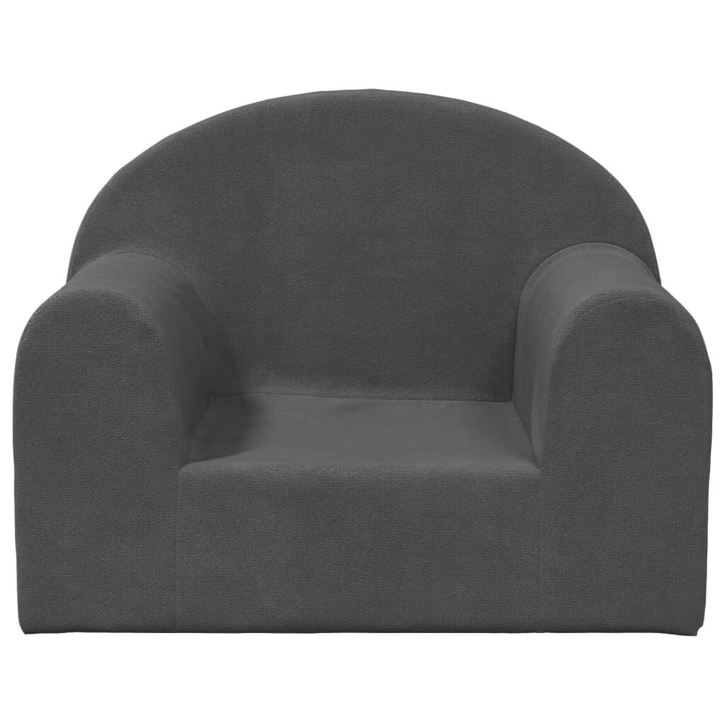 Kinderbank Pluche Antraciet -42%! Comfortabel & Schattig