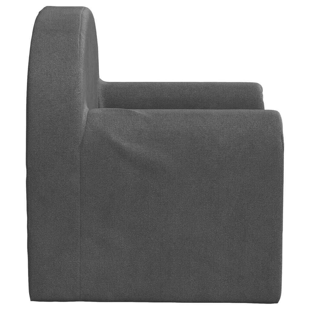 Kinderbank Pluche Antraciet -42%! Comfortabel & Schattig