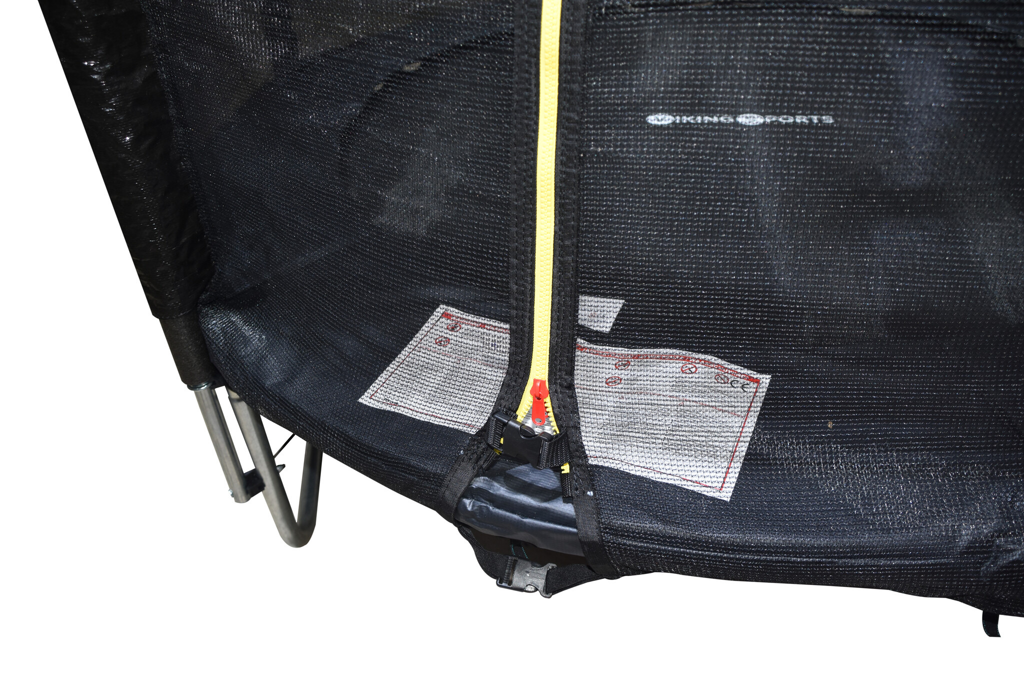 Trampoline 183cm met Net - Zwart - Gebruikt - 50% Korting!