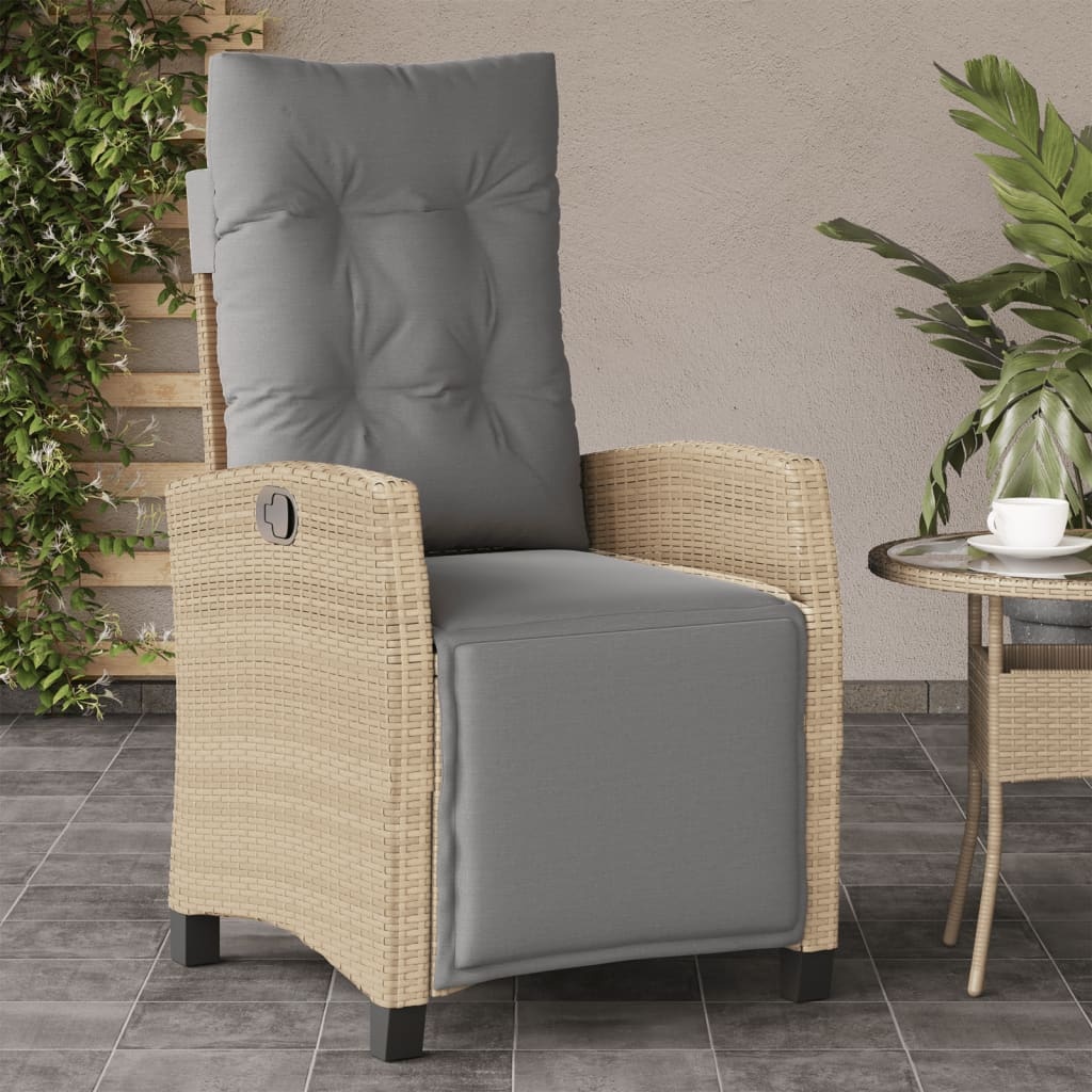 VidaXL Tuinstoelen (2 st) Verstelbaar Beige -35% Korting!