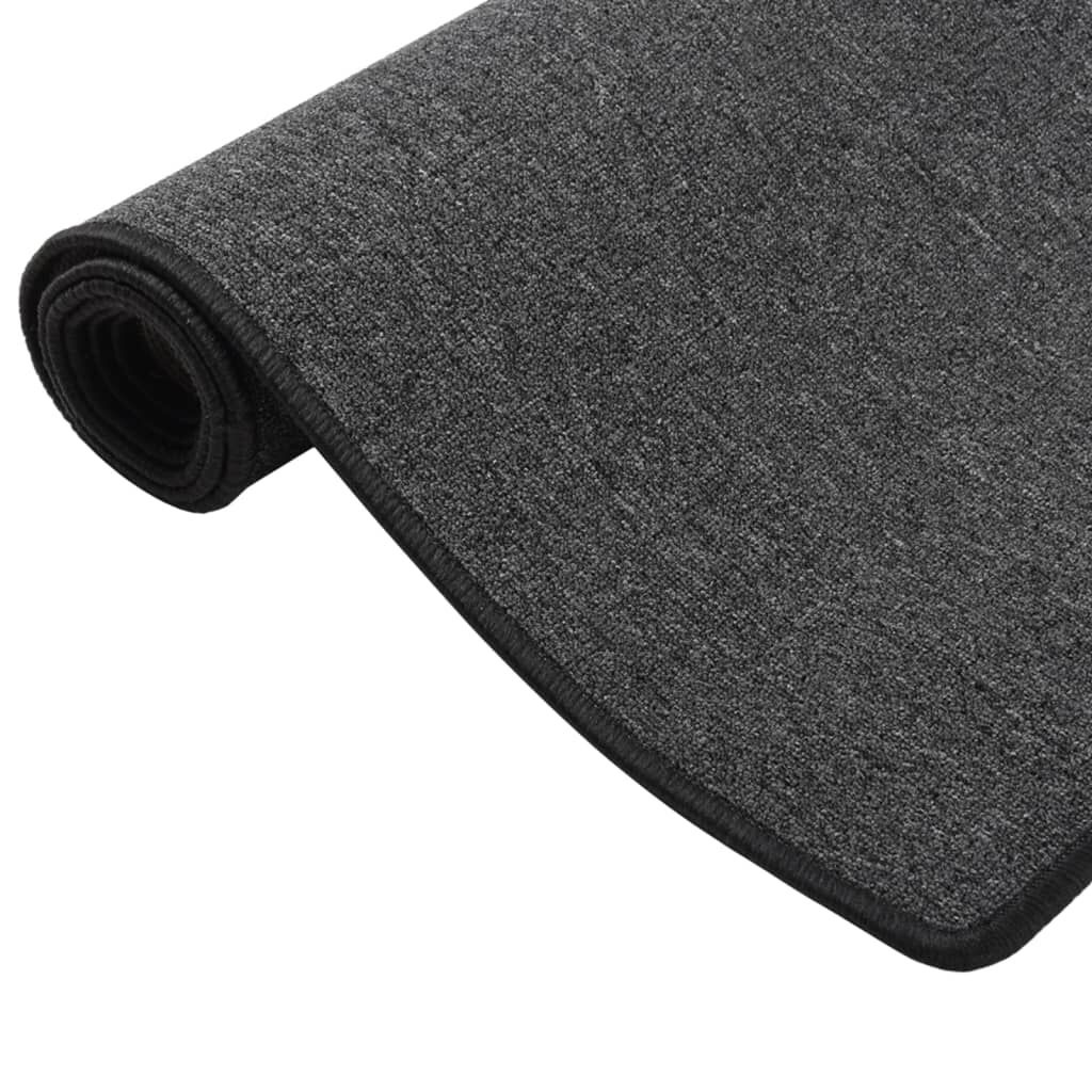 vidaXL Tapijtloper 50x300 Antraciet -41%! Zo Goed Als Nieuw