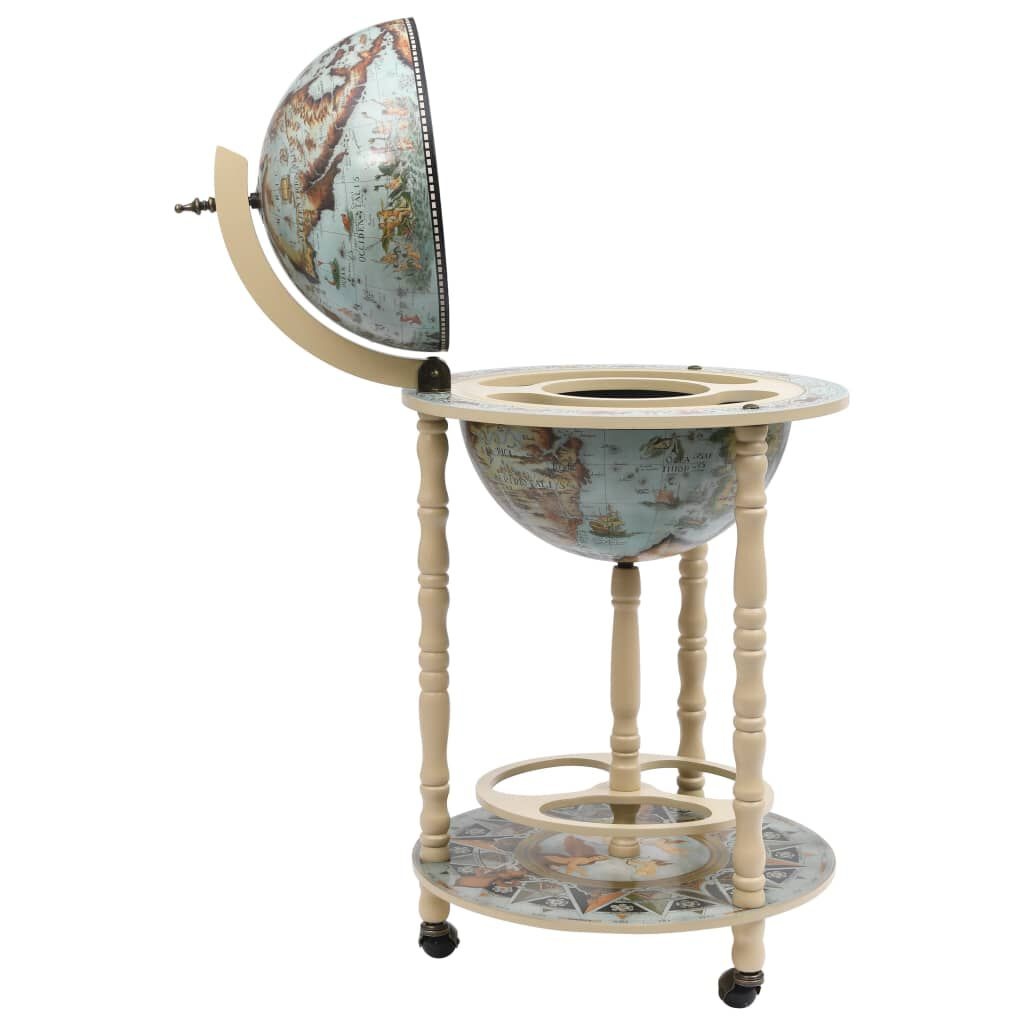 vidaXL Globebar eucalyptushout blauw