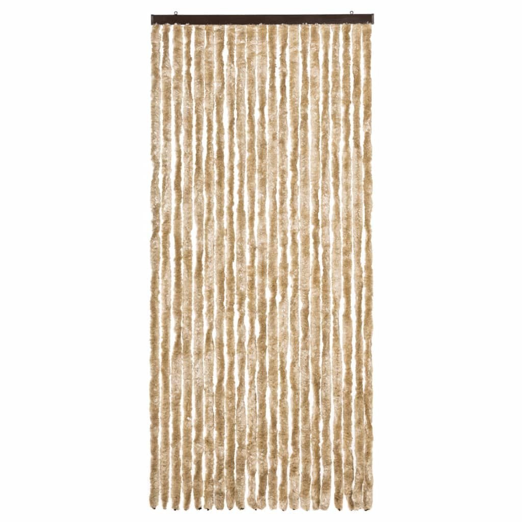 VidaXL Vliegengordijn Beige 90x220cm - 35% Korting!