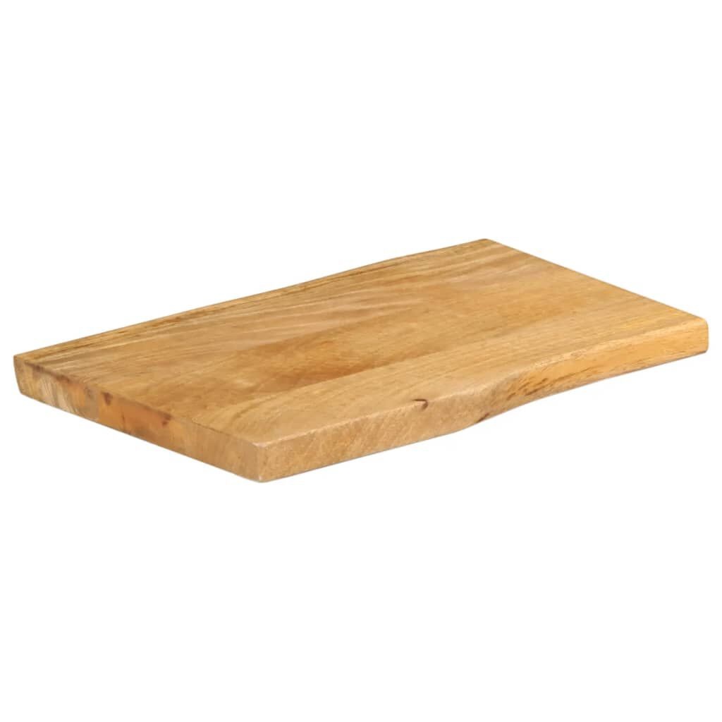 VidaXL Tafelblad Mango 50x40cm - Natuurlijke Rand - 57% Korting!