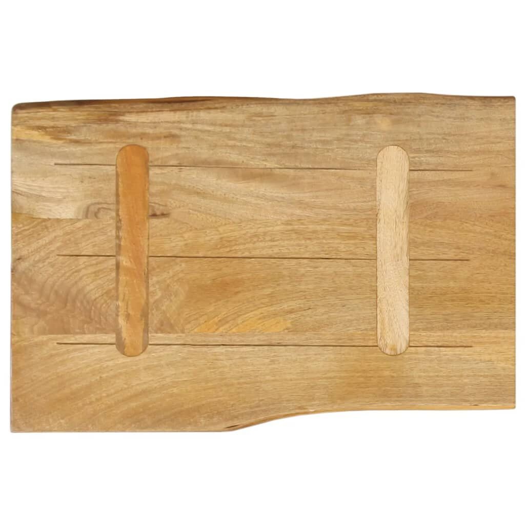 VidaXL Tafelblad Mango 50x40cm - Natuurlijke Rand - 57% Korting!