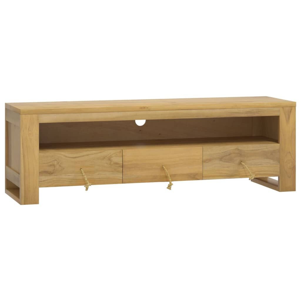 VidaXL Teak TV-Meubel 110cm - Nieuw, Lichte Verpakkingsschade - 41% Korting!